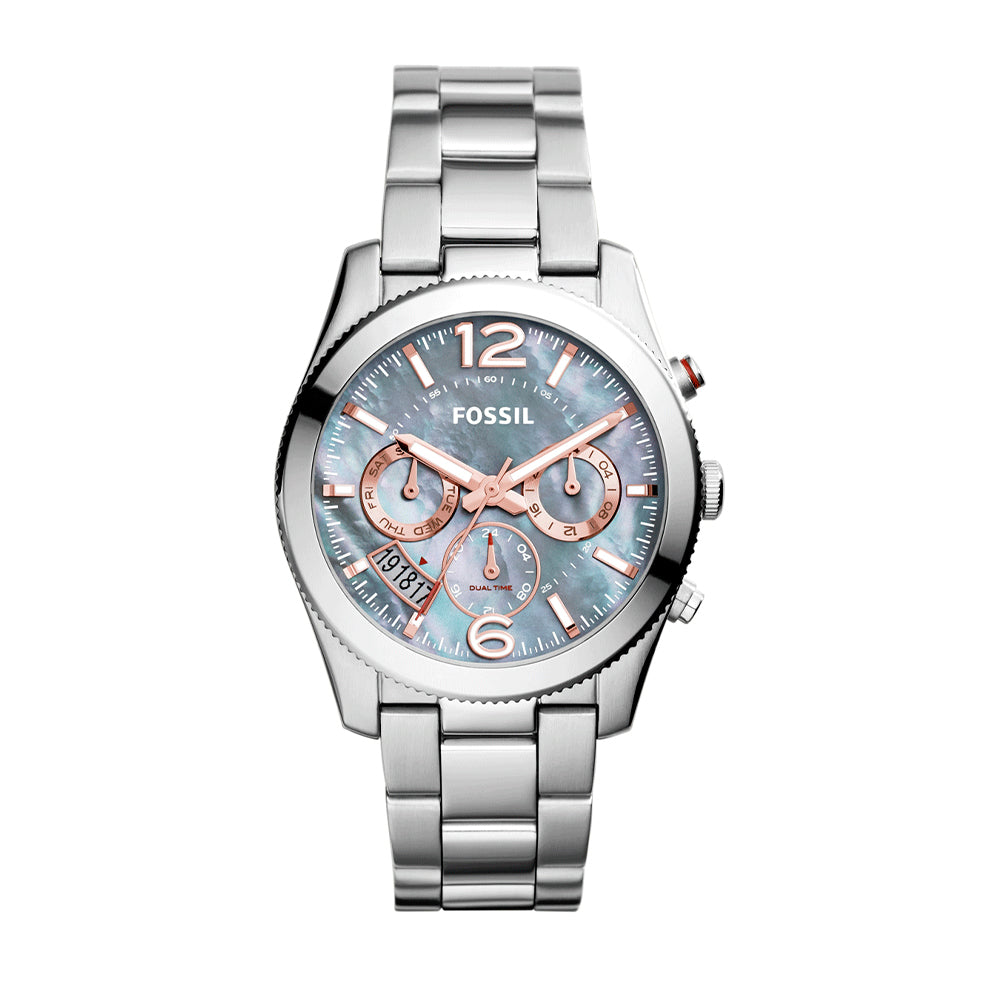 Fossil Perfect Boyfriend Women's Stainless Steel Bracelet Watch ES3880