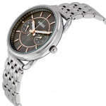 Fossil ES3911 Women’s Quartz Silver Stainless Steel Black Mother of Pearl Dial 35mm Watch ES3911 Fossil