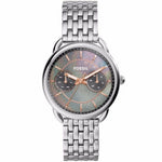 Fossil ES3911 Women’s Quartz Silver Stainless Steel Black Mother of Pearl Dial 35mm Watch ES3911 Fossil