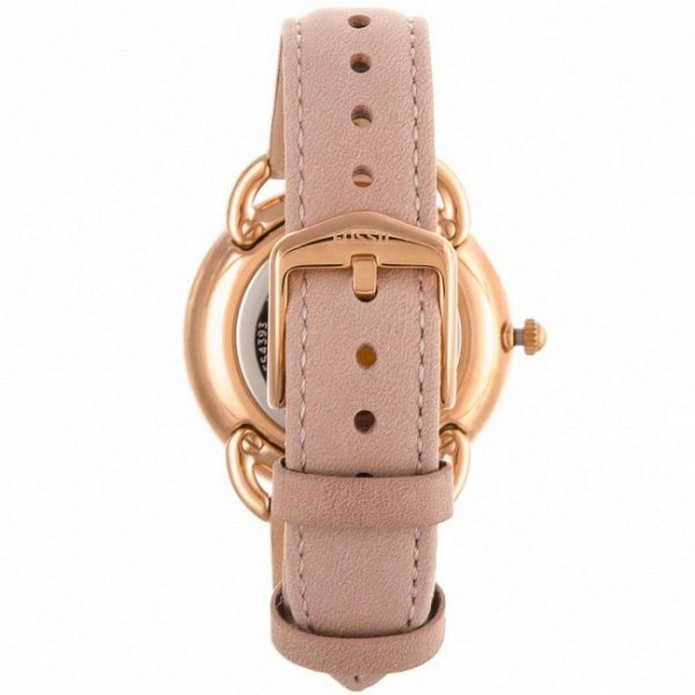 Fossil Tailor Multifunction Blush Leather Ladies Watch ES4393