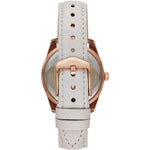Fossil Scarlette Mini Three Hand Date Mineral Grey Leather Ladies Watch ES4556 Fossil