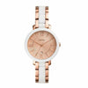 Fossil ES4588 Jacqueline Three Hand Date Gold Tone Stainless Steel Watch ES4588 Fossil