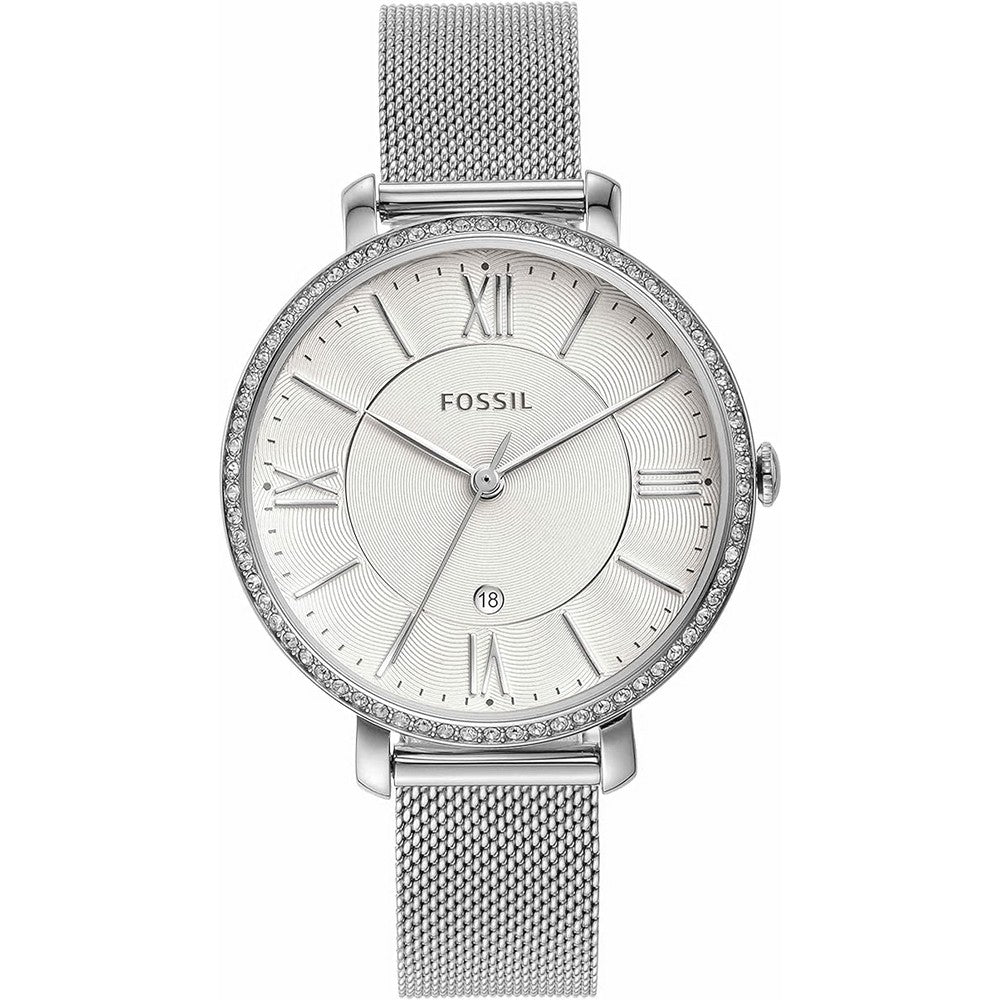 Fossil Jacqueline Three-Hand Date Stainless Steel Watch ES4627