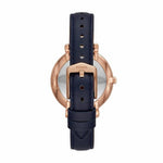 Fossil Jacqueline Three-Hand Navy Leather Women's Watch ES4673 Fossil