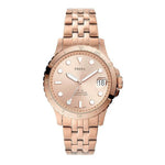 Fossil Rose Gold Ladies Watch ES4748 Fossil