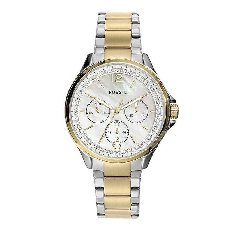 Fossil ES4781 Sadie Analog White Dial Women's Watch Fossil
