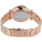Fossil ES5158 Carlie Women's Watch with Stainless Steel Bracelet or Genuine Leather Band Fossil