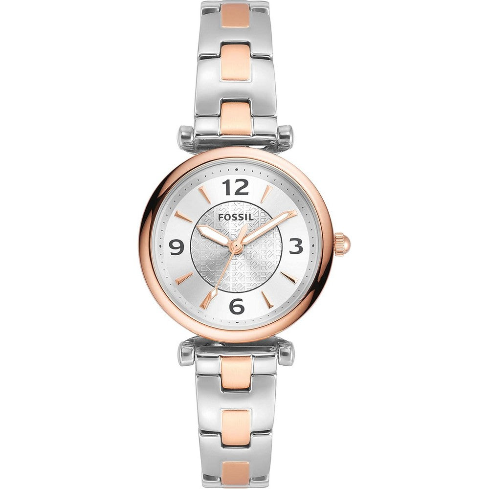 Fossil ES5201  Carlie Mini Women's Watch with Stainless Steel or Leather Band