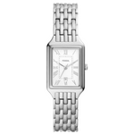 FOSSIL ES5221 Raquel Three-Hand Date Stainless Steel Watch