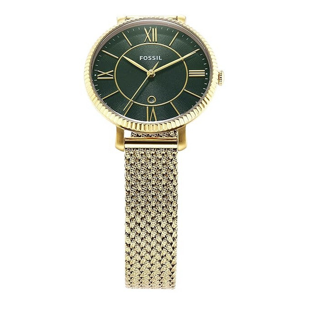 Fossil ES5242 Jacqueline Analog Green Dial Women's Watch ES5242