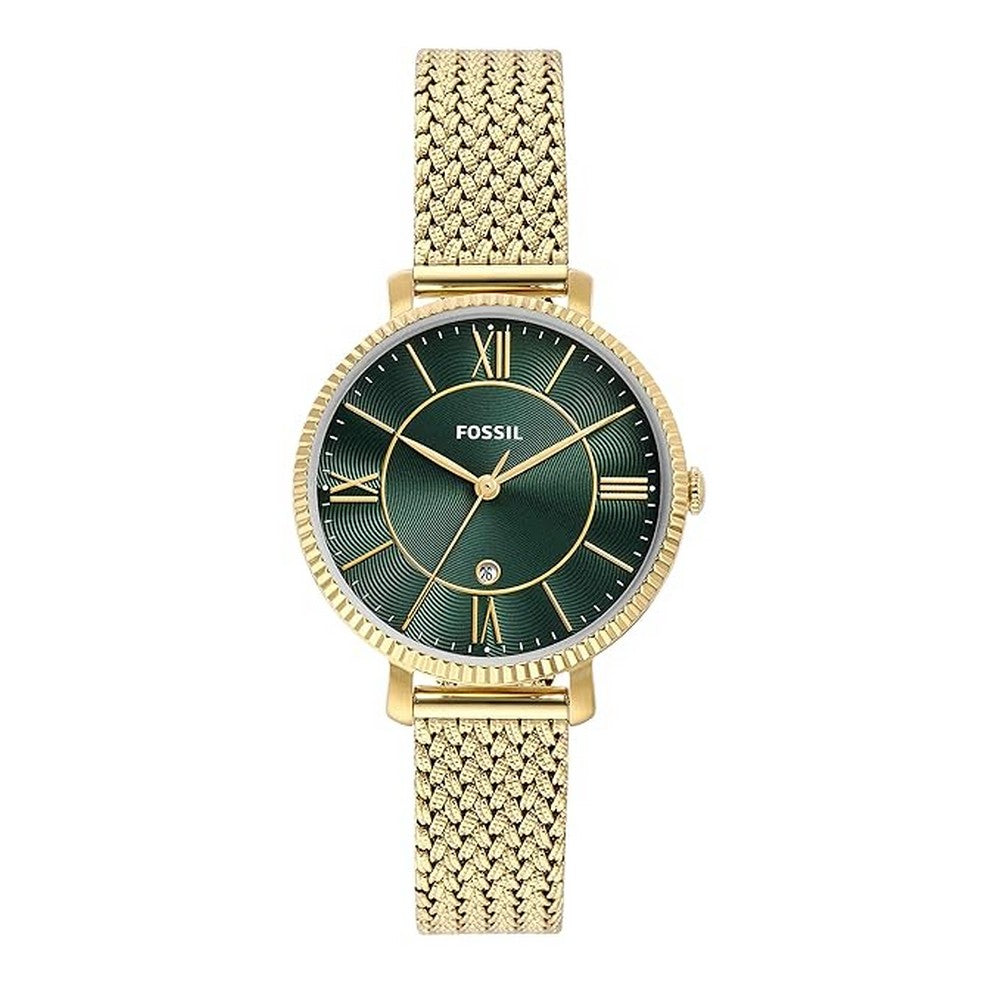 Fossil ES5242 Jacqueline Analog Green Dial Women's Watch ES5242