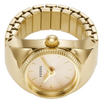 FOSSIL ES5246 Two-Hand Gold-Tone Stainless Steel Watch Ring