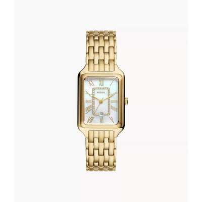 Fossil ES5304 Analogue Quartz Bracelet Gold Stainless Steel Women's Watch