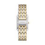 Fossil ES5305 Raquel Three-Hand Date Two-Tone Stainless Steel Watch