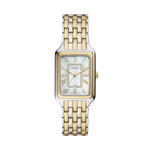 Fossil ES5305 Raquel Three-Hand Date Two-Tone Stainless Steel Watch
