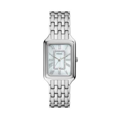 Fossil ES5306 Analogue Quartz Bracelet Silver Stainless Steel Women's Watch