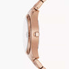 Fossil ES5324 Scarlette Three-Hand Date Rose Gold-Tone Stainless Steel Watch