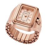 FOSSIL ES5345 Quartz Stainless Steel Two-Hand Women's Watch Ring