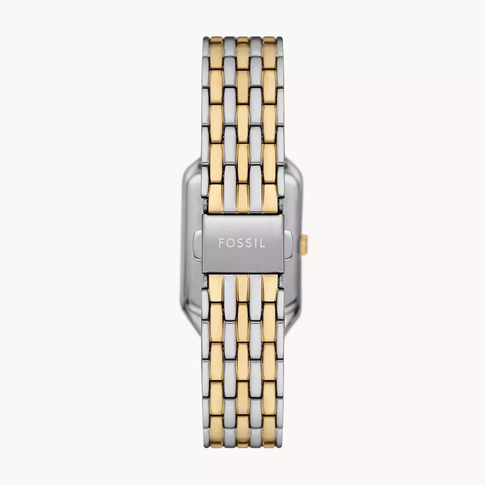 FOSSIL ES5368 Raquel Three-Hand Date Two-Tone Stainless Steel Watch