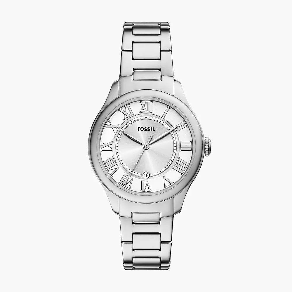 FOSSIL ES5393 Gilmore Three-Hand Date Stainless Steel Watch