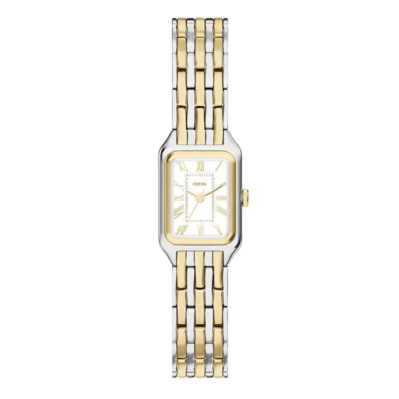 Raquel Mini Three-Hand Two-Tone Stainless Steel Women's Watch ES5468