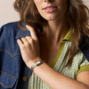 Fossil ES5468 Raquel Mini 18mm Three-Hand Two-Tone Stainless Steel Watch
