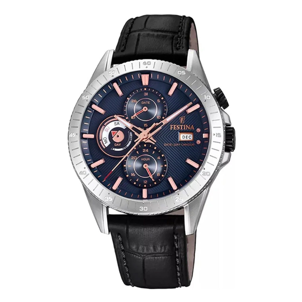 Festina F16990-2 Multifunction Blue Dial Quartz Men's Watch