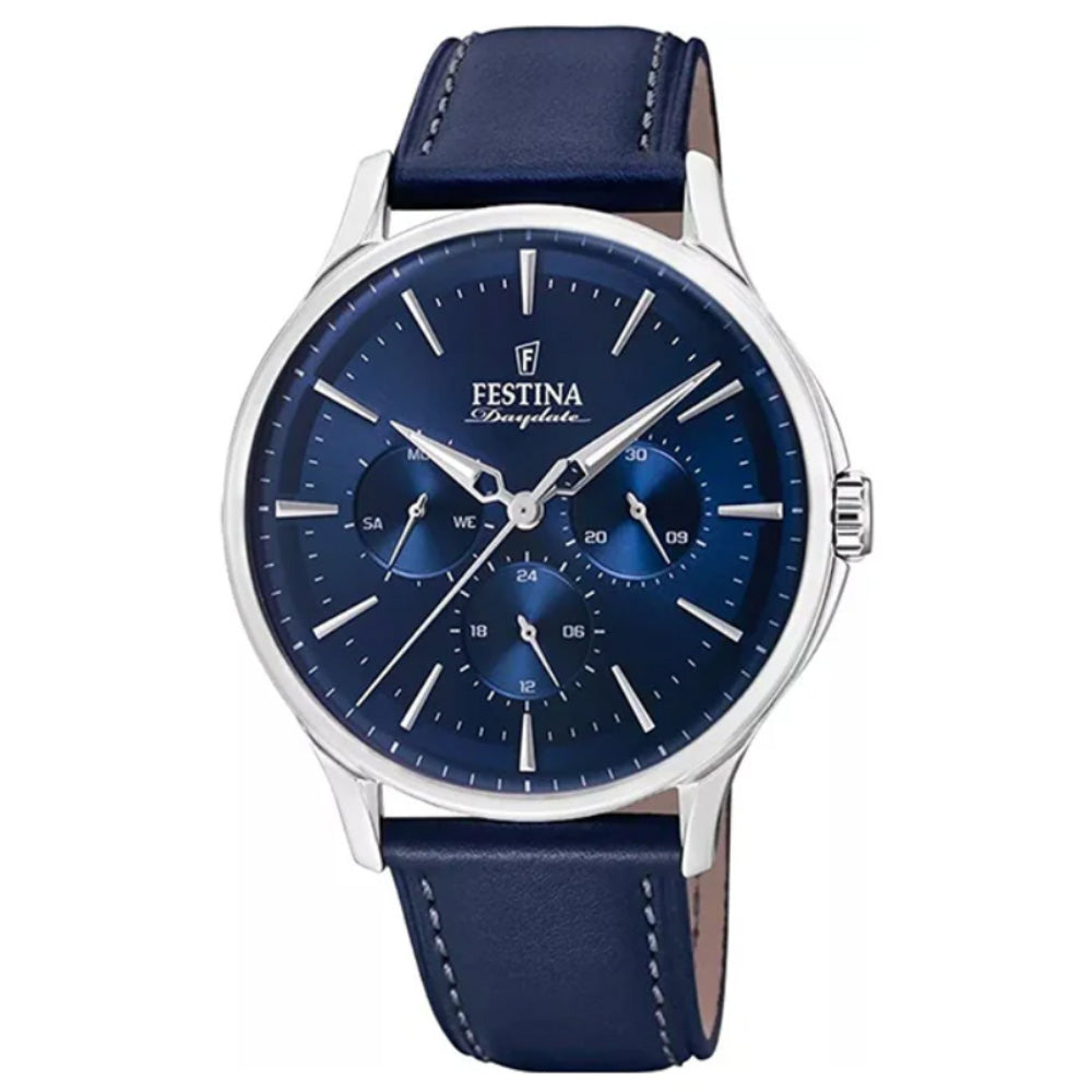 Festina F16991-3 Multifunction Daydate Blue Dial Men's Watch