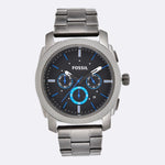 Fossil FS4931 Machine Chronograph Smoke Stainless Steel Watch