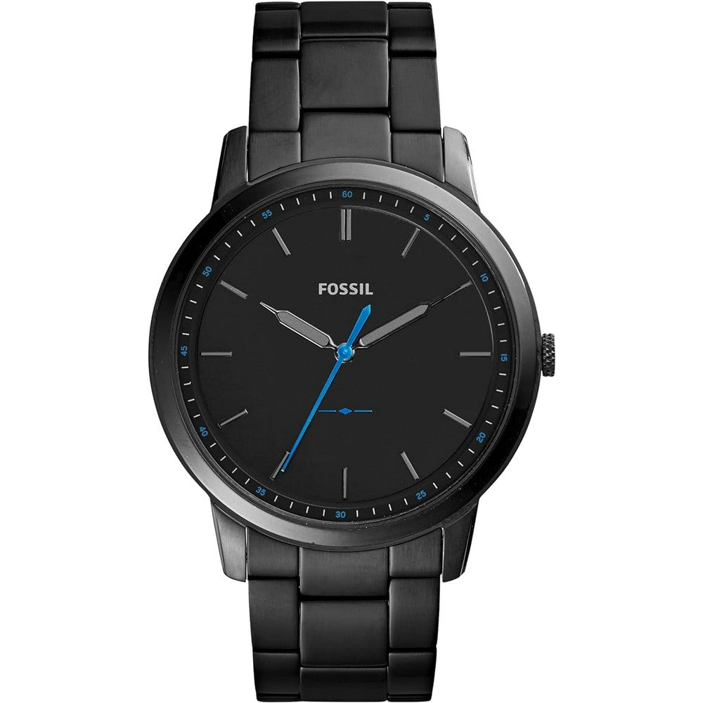 Fossil The Minimalist Black stainless steel Watch Men's  Watch FS5308