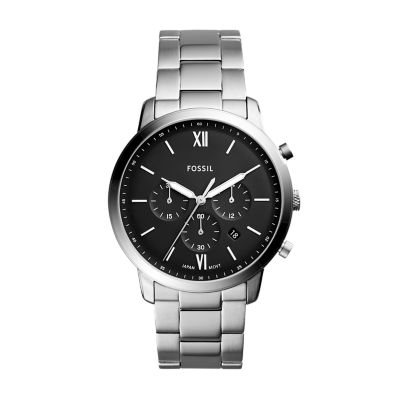 Fossil FS5384 Chronograph Quartz Bracelet Silver Stainless Steel Men's Watch