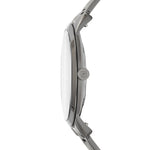 Fossil FS5459 Minimalist Three-Hand Smoke Stainless Steel Watch