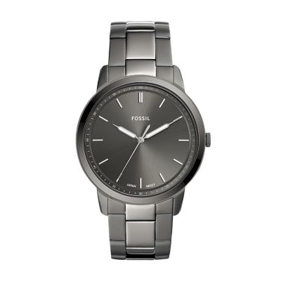 Fossil FS5459 Analogue Quartz Bracelet Smoke Stainless Steel Men's Watch