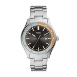 Fossil Belmar Three-Hand Date Stainless Steel Watch for Men FS5534 Fossil