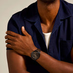 Fossil FS5551 Minimalist Three-Hand Brown Leather Watch