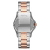 Fossil FS5654 Three-Hand Date Two-Tone Stainless Steel Watch