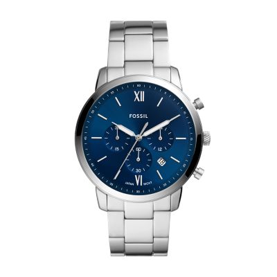 Fossil FS5792 Chronograph Quartz Bracelet Silver Stainless Steel Men's Watch