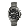 Fossil FS5852 Bronson Chronograph Smoke Stainless Steel Watch