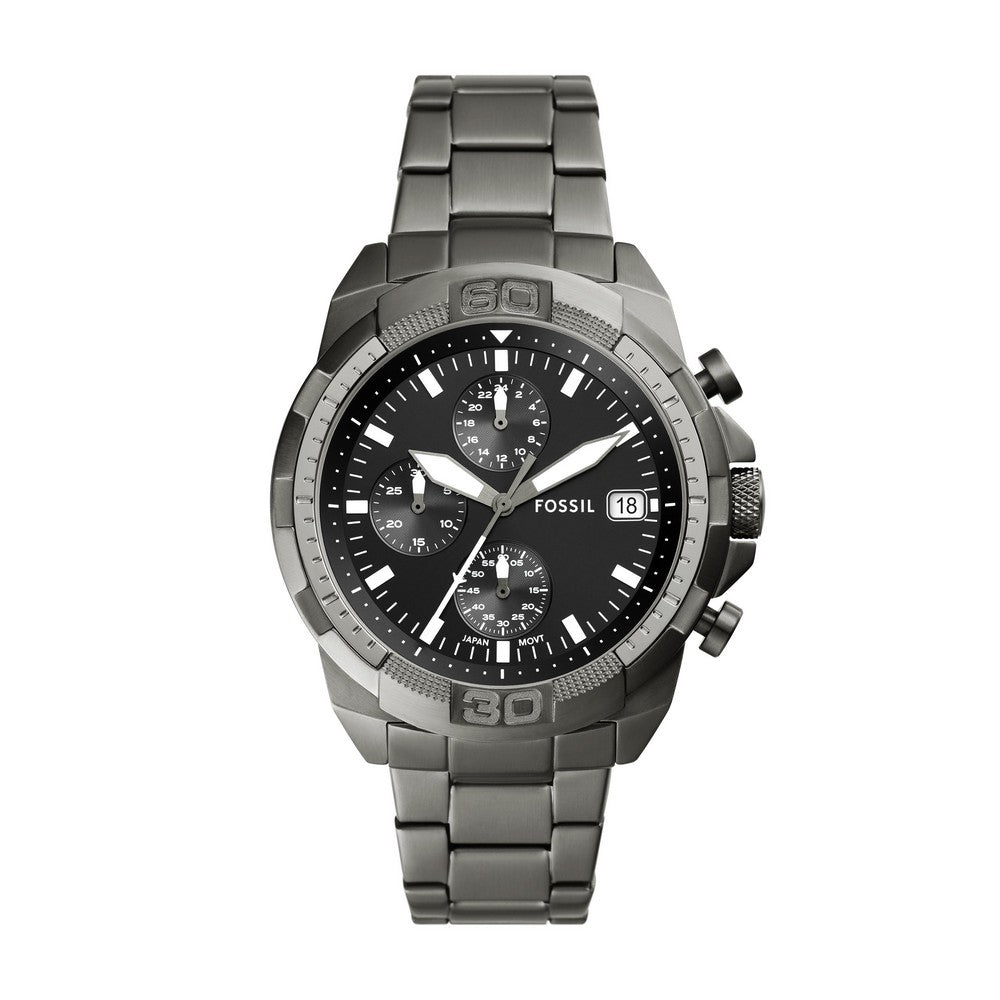 Fossil FS5852 Bronson Chronograph Smoke Stainless Steel Watch