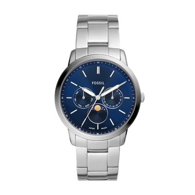 Fossil FS5907 Multifunction Quartz Bracelet Silver Stainless Steel Men's Watch