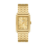 Fossil FS6009 Carraway Three-Hand Gold-Tone Stainless Steel Watch