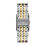 Fossil FS6010 Carraway Three-Hand Two-Tone Stainless Steel Watch