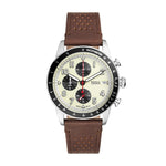 Fossil FS6042 Sport Tourer Chronograph Brown Leather Watch