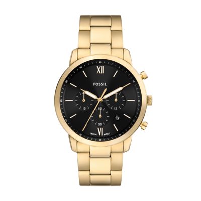 Fossil FS6093 Chronograph Quartz Bracelet Gold Stainless Steel Men's Watch
