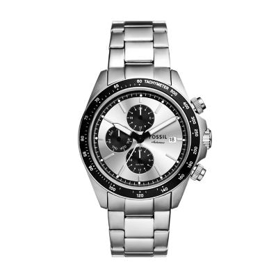 Fossil FS6124 Multifunction Quartz Bracelet Silver Stainless Steel Men's Watch
