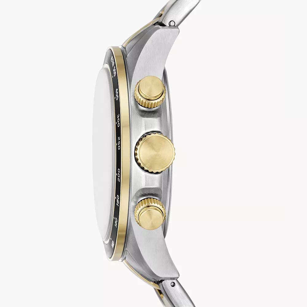 Fossil FS6126 Autocross Multifunction Two-Tone Stainless Steel Watch