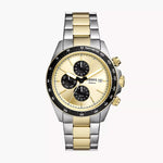 Fossil FS6126 Autocross Multifunction Two-Tone Stainless Steel Watch