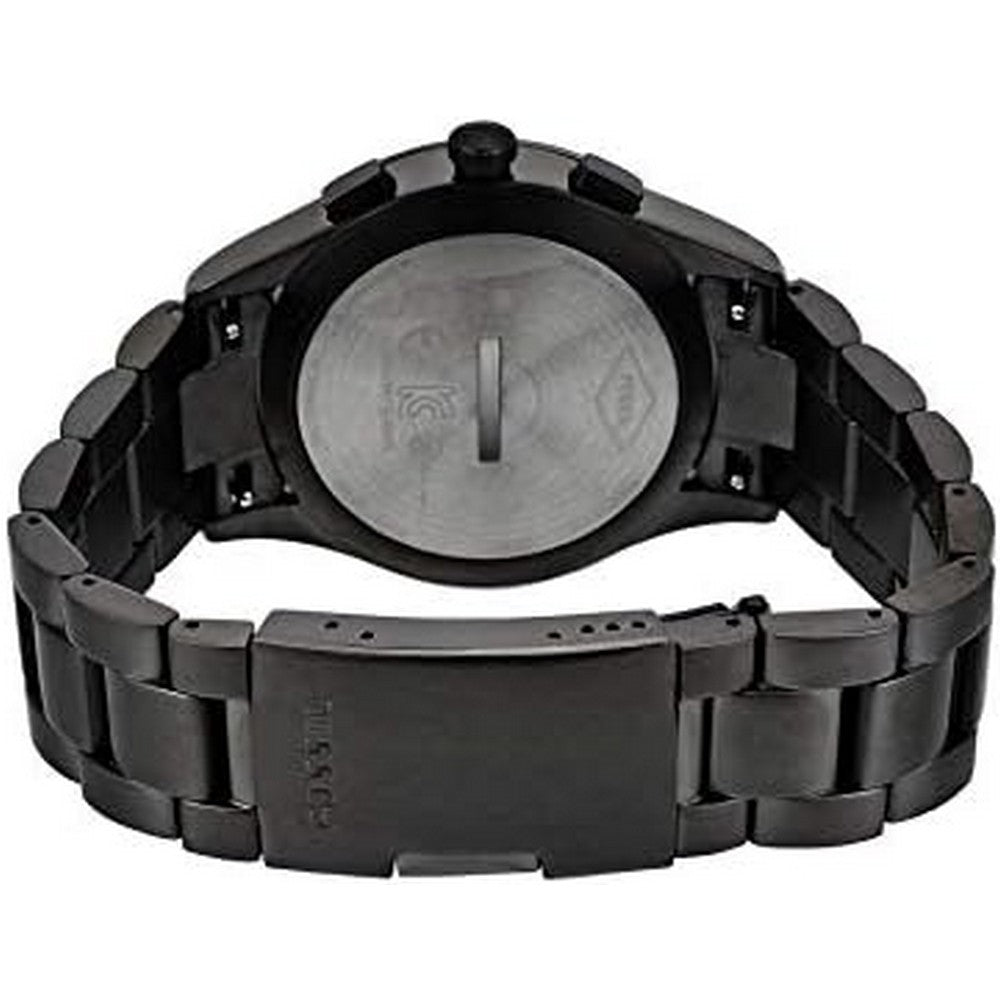 FOSSIL Hybrid FTW1207 Hybrid Smartwatch Activist Smoke Stainless Steel Men's Watch.