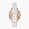 FOSSIL HYBRID FTW5046 Stainless Steel Hybrid with Leather Strap Women's Watch.