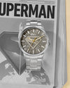 FOSSIL LE1207SET Superman x Fossil Limited-Edition S-Shield Watch Set